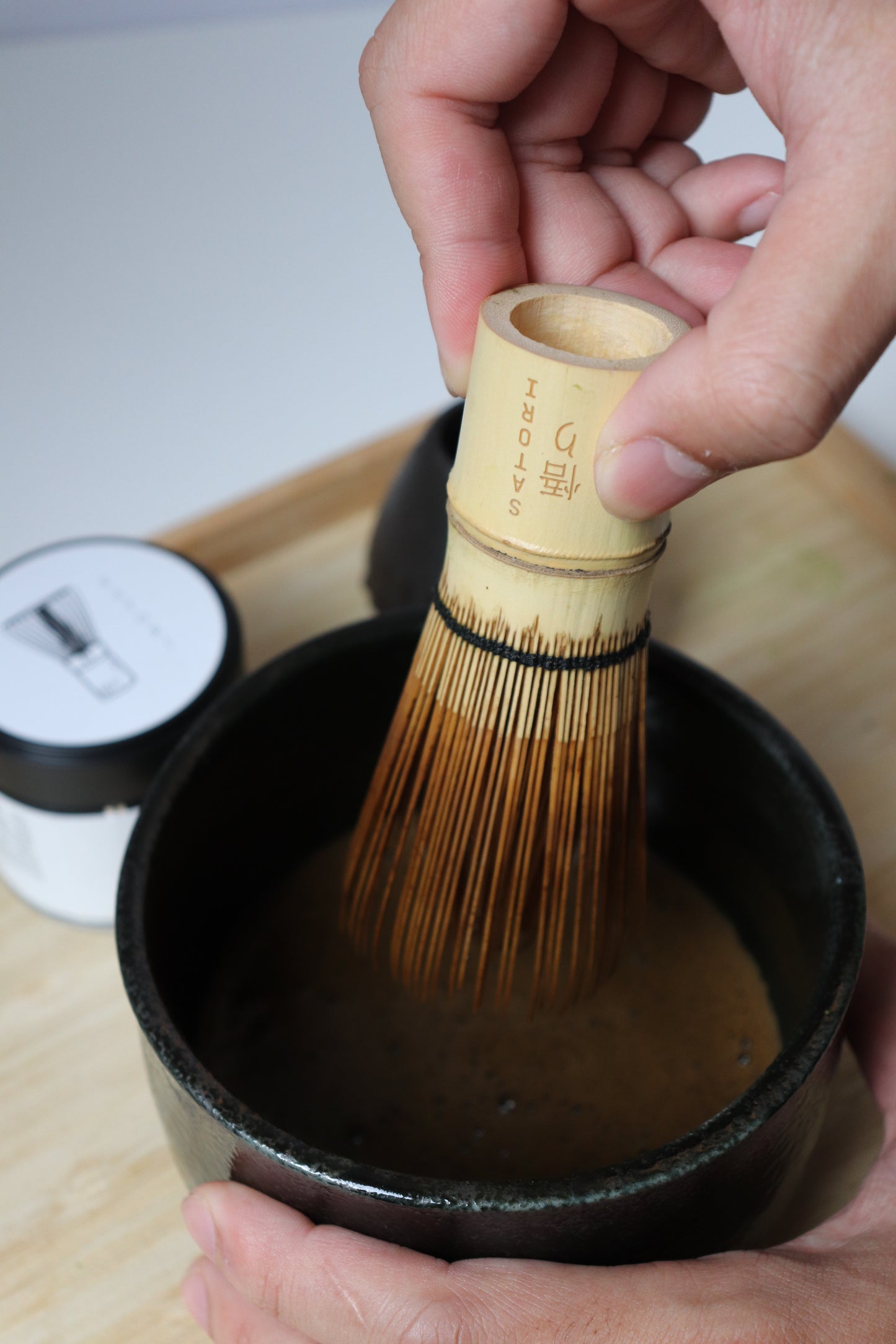 Hojicha & Whisk Set